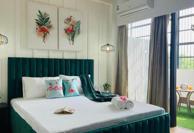 Apartamento Superior 1 Dormitório, Olive Service Apartments City Centre Noida