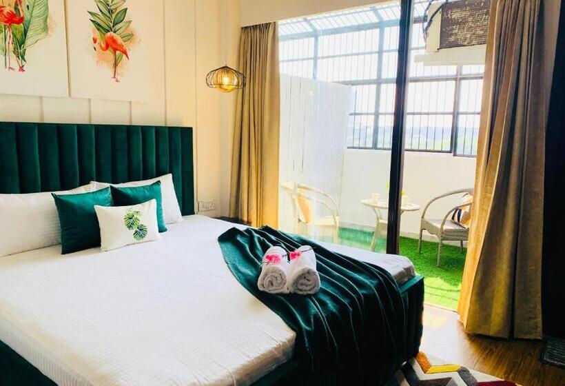 Apartamento Superior 1 Dormitório, Olive Service Apartments City Centre Noida