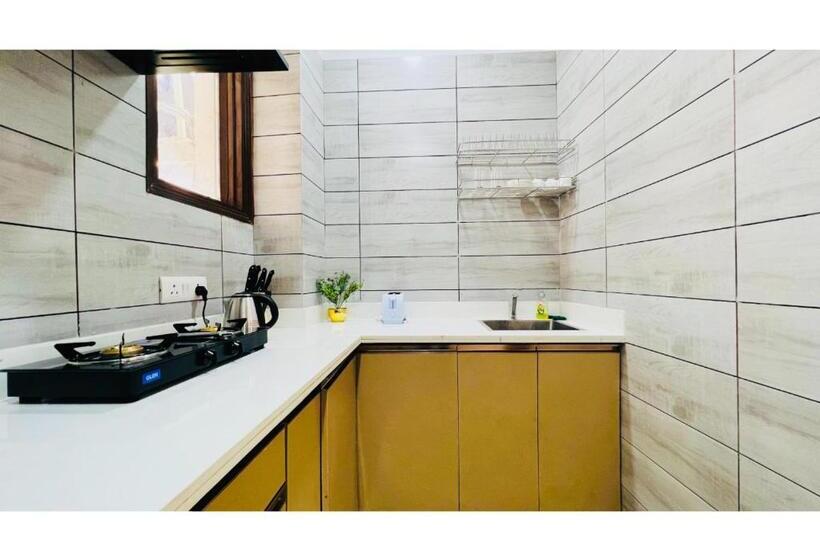 Apartamento 1 Dormitório, Olive Service Apartments City Centre Noida