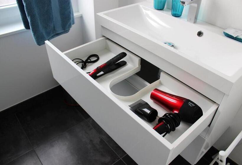 스탠다드 룸 킹사이즈 침대, Appart'hôtel Et Chambres Lens