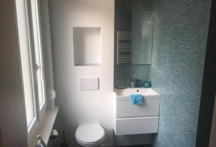 اتاق استاندارد با تخت بزرگ, Appart'hôtel Et Chambres Lens