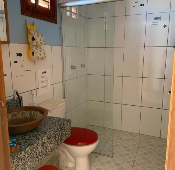 اتاق استاندارد با بالکن, Pousada Janela Da Cor