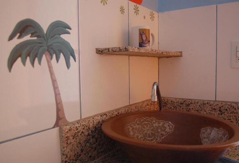 اتاق استاندارد با چشم‌انداز استخر, Pousada Janela Da Cor