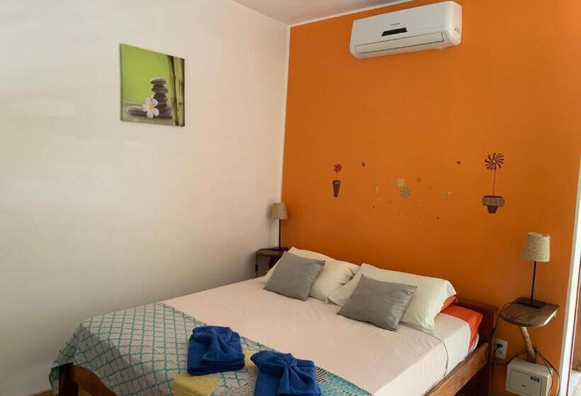 اتاق استاندارد با چشم‌انداز استخر, Pousada Janela Da Cor