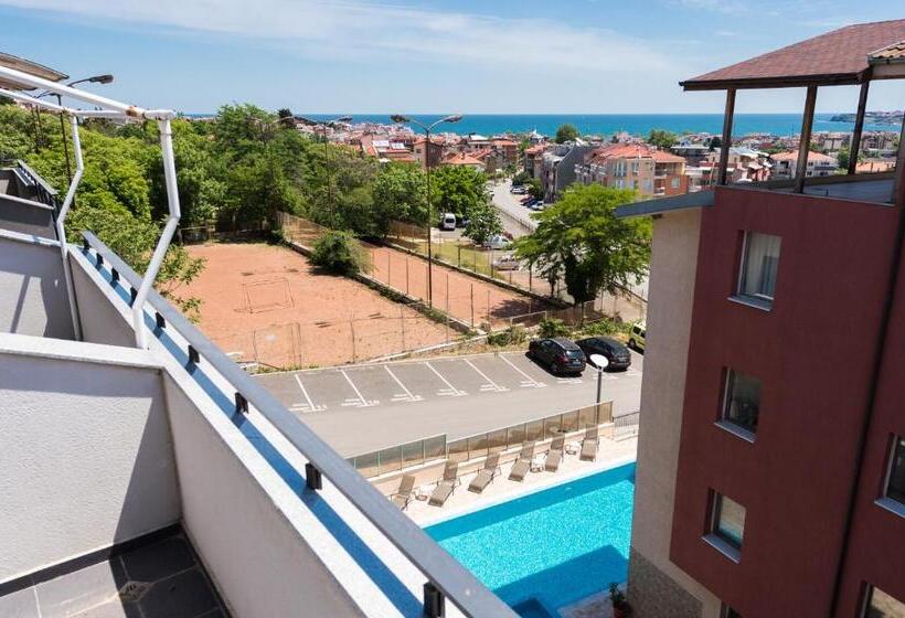 Апартаменты 1 Спальня с Балконом, Polina Beach