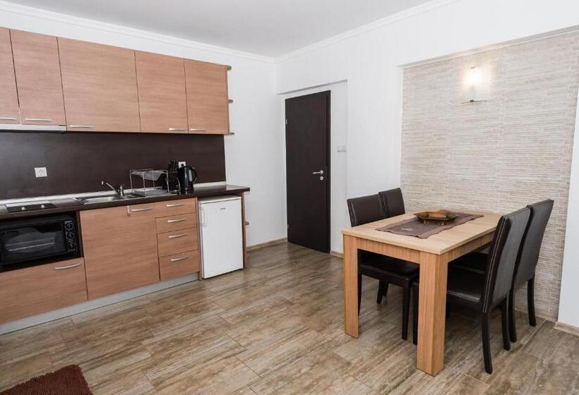 Апартаменты 1 Спальня с Балконом, Polina Beach