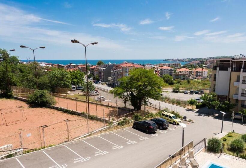 Апартаменты 1 Спальня Вид на Море, Polina Beach