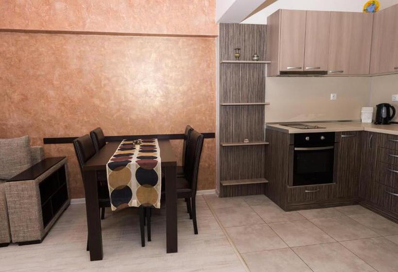 Апартаменты 1 Спальня Вид на Море, Polina Beach