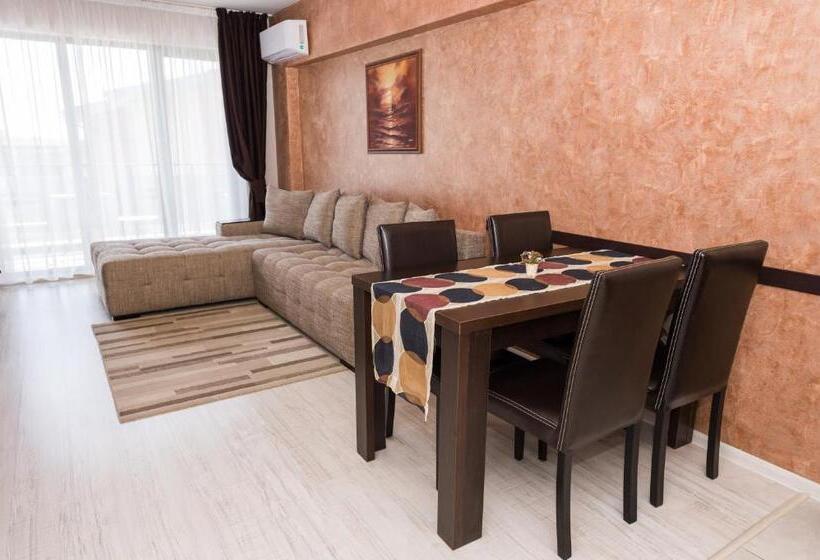 Апартаменты 1 Спальня Вид на Море, Polina Beach