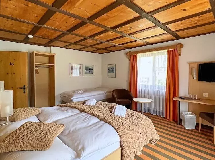 コンフォートトリプルルーム, Madrisa Lodge