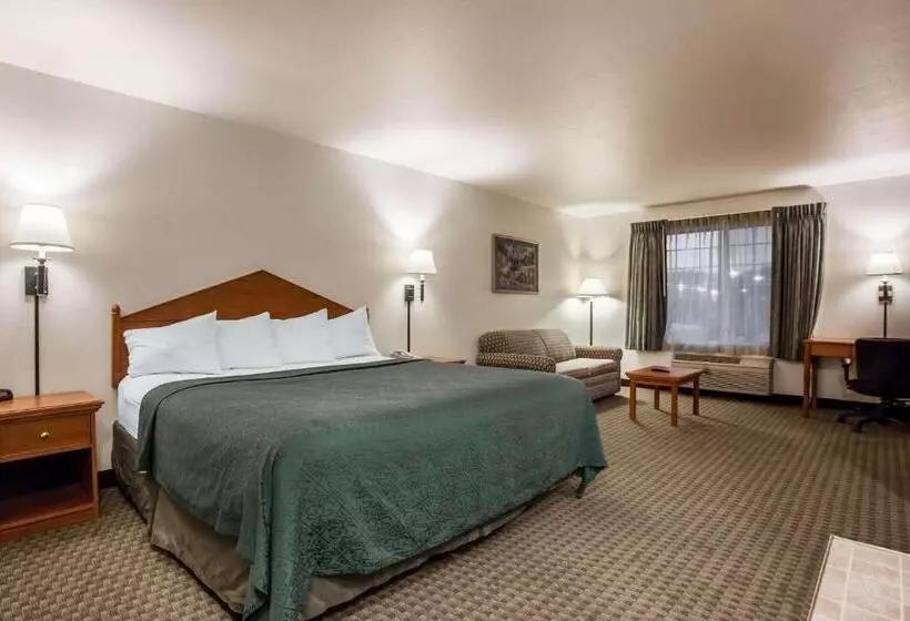 キングサイズベッドのスタンダードルーム, Quality Inn & Suites Federal Way  Seattle