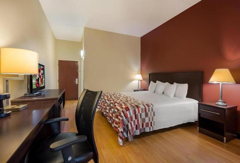 חדר סופריור עם מיטת קינג, Red Roof Inn Hendersonville