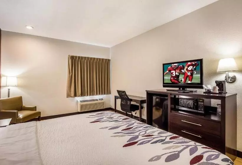 キングサイズベッドのスーペリアルーム, Red Roof Inn St Louis Troy, Il