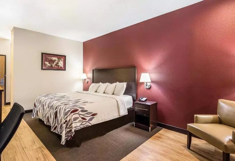 キングサイズベッドのスーペリアルーム, Red Roof Inn St Louis Troy, Il