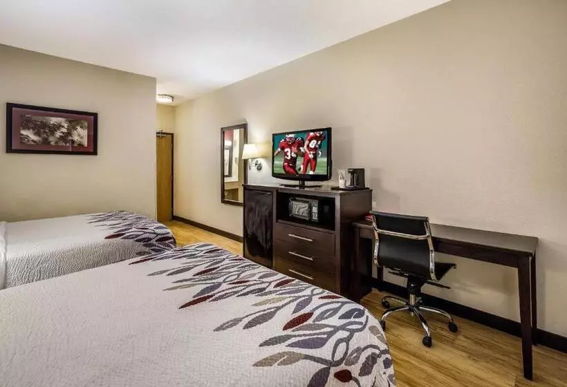 障害者適応デラックスルーム, Red Roof Inn St Louis Troy, Il