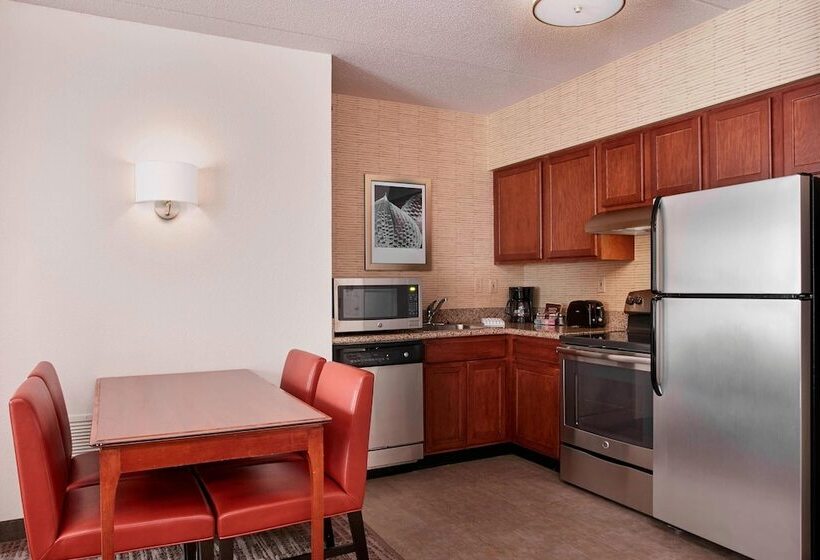 2 Szobás Suite, Residence Inn By Marriott Chicago Schaumburg/woodfield Mall