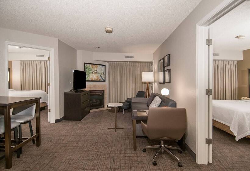 침실 2개 스위트, Residence Inn By Marriott Springdale