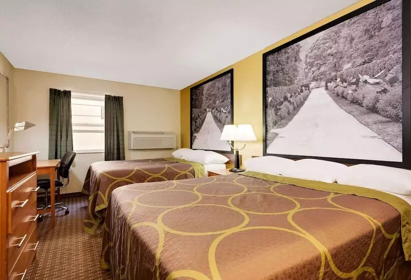 اتاق استاندارد با 2 تخت دوبل, Super 8 By Wyndham Allentown