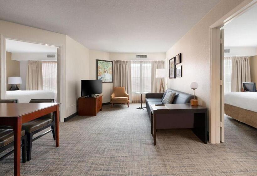 침실 2개 스위트, Residence Inn By Marriott Rogers