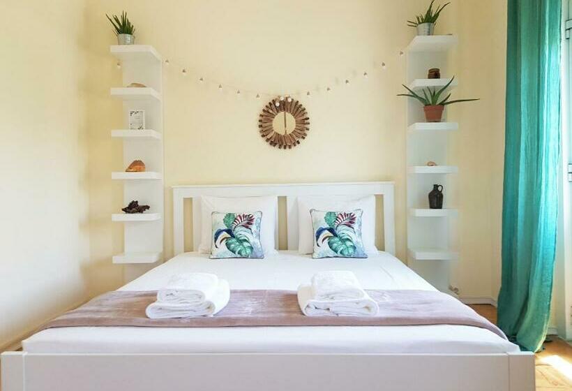 غرفة قياسية مزوَّدة بشُرفة, Green Element Guesthouse