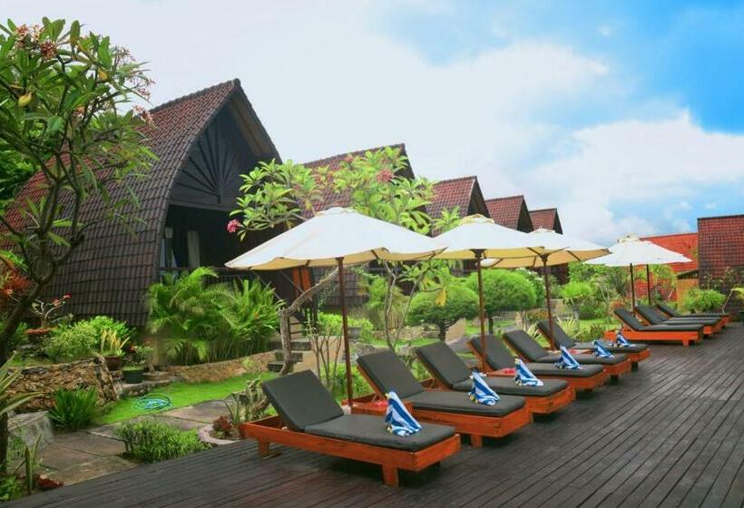 בקתה סטנדרטית עם נוף לים, Bataran Garden Cottage