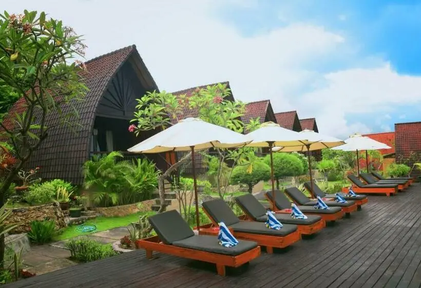 オーシャンビューのスタンダードバンガロー, Bataran Garden Cottage