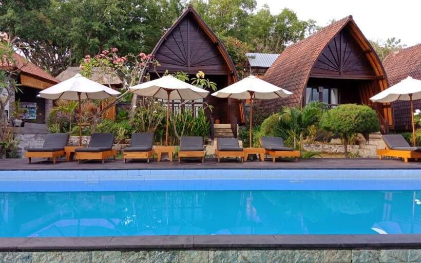 בקתה סטנדרטית עם נוף לים, Bataran Garden Cottage