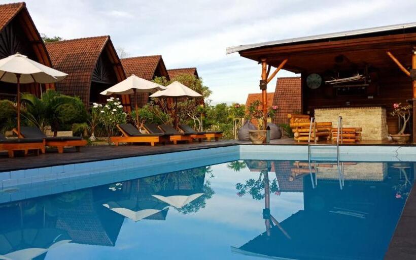 בונגלו סטנדרט עם נוף לגינה, Bataran Garden Cottage