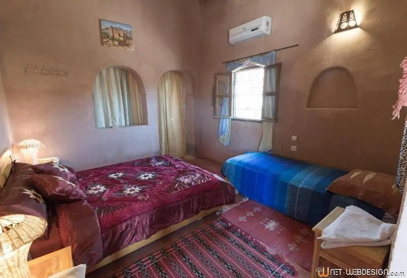スタンダード４人部屋, Kasbah Ounila