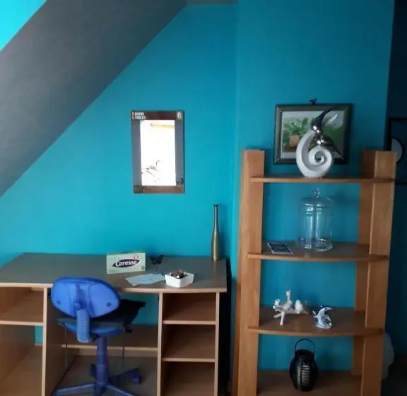 バス共有のスタンダードルーム, Maison Entre Terre Et Mer