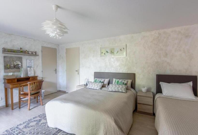 غرفة قياسية ثلاثية مزودة بتراس, Clos De La Colombe