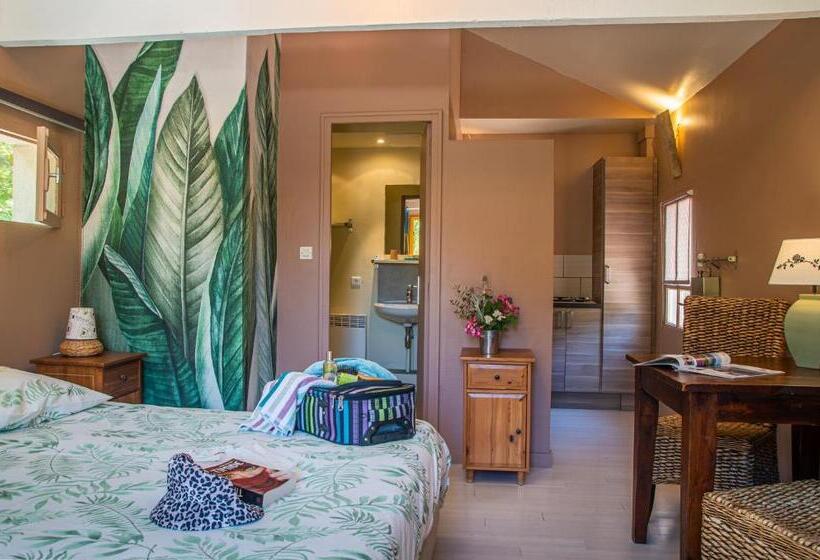 스탠다드 룸 가든 전망, Hameau D Hôtes La Roseraie Drôme