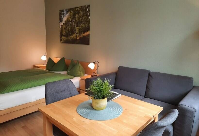 إستوديو قياسى سرير مزدوج, Pension Zum Glasmacher