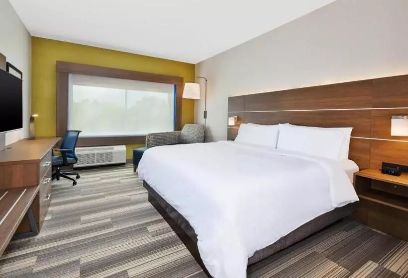 キングサイズベッドのスタンダードルーム, Holiday Inn Express & Suites   Milan   Sandusky Area, An Ihg