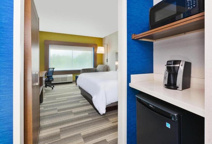 Номер Стандарт Кровать Кинг Адаптированный для Инвалидов, Holiday Inn Express & Suites   Milan   Sandusky Area, An Ihg