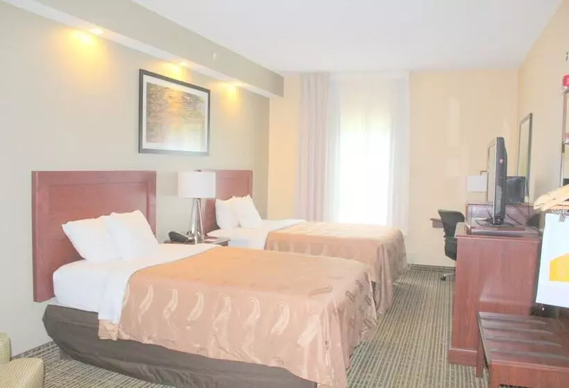 2ダブルベッドのスタンダードルーム, Quality Inn Lake City