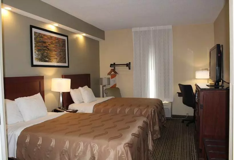 2ダブルベッドのスタンダードルーム, Quality Inn Lake City