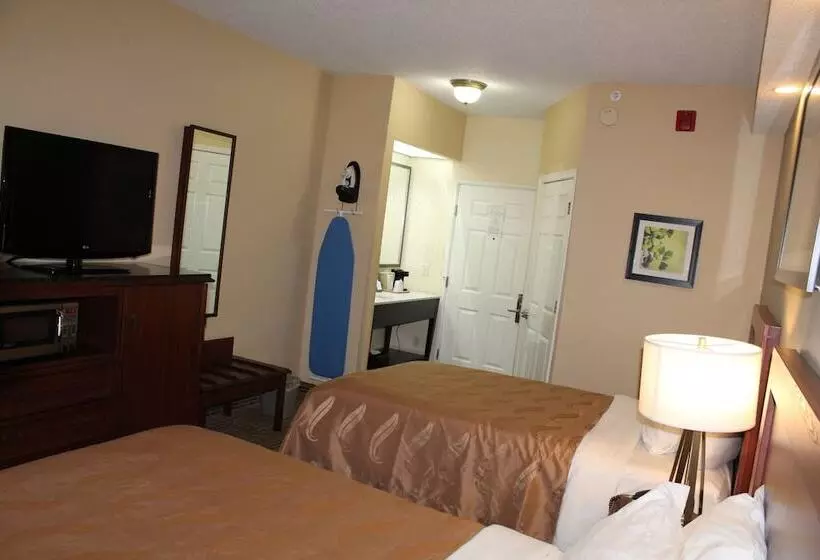 2ダブルベッドのスタンダードルーム, Quality Inn Lake City