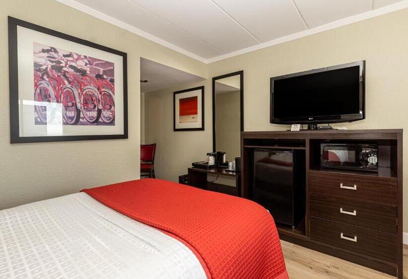 带2个双人床的标准工作室, Sandcastle Resort