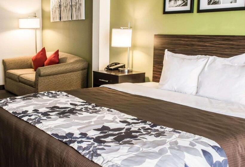 Люкс Кровать Кинг, Sleep Inn & Suites Virginia Horse Center