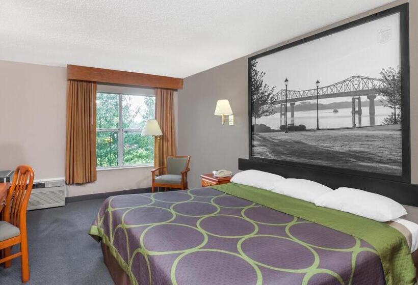 带大床的标准间, Super 8 By Wyndham Athens