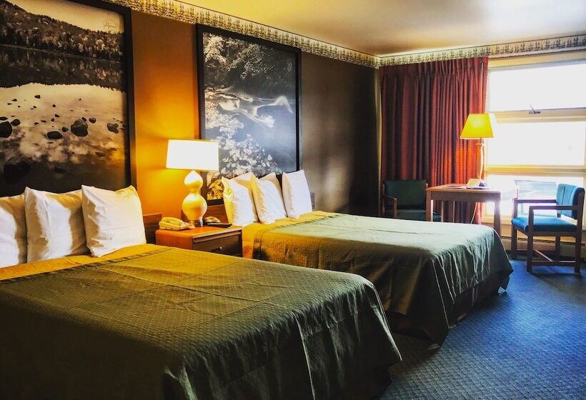 带2个双人床的标准工作室, Super 8 By Wyndham Lake George/downtown