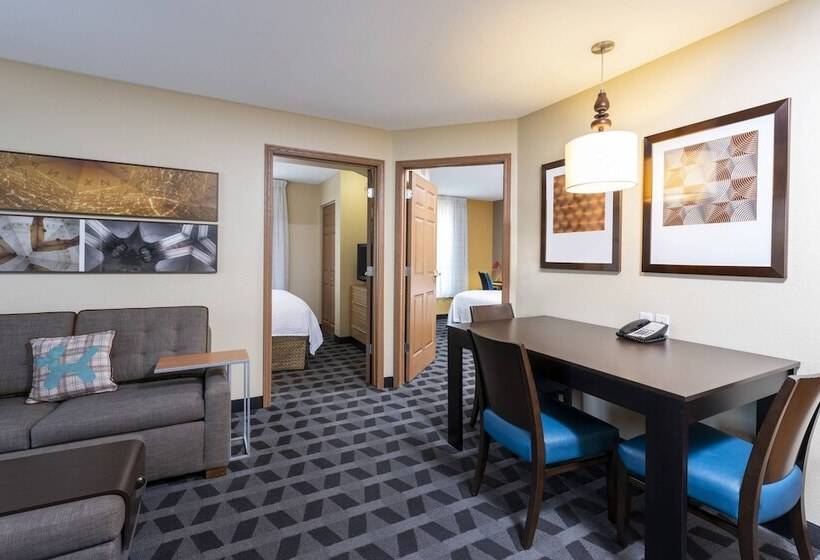 침실 2개 스위트, Towneplace Suites By Marriott East Lansing