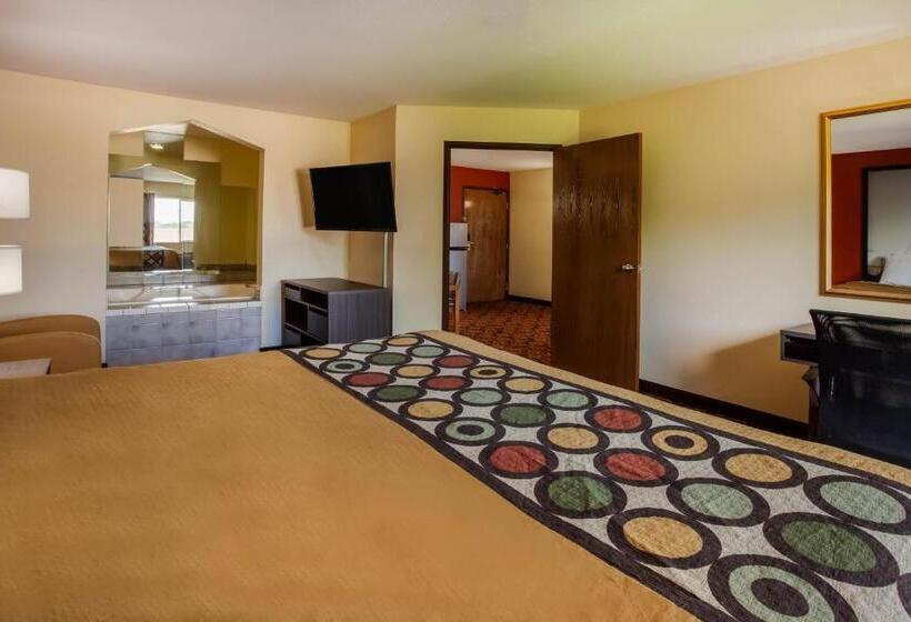 جناح ديلوكس سرير كينج, Super 8 By Wyndham Big Rapids