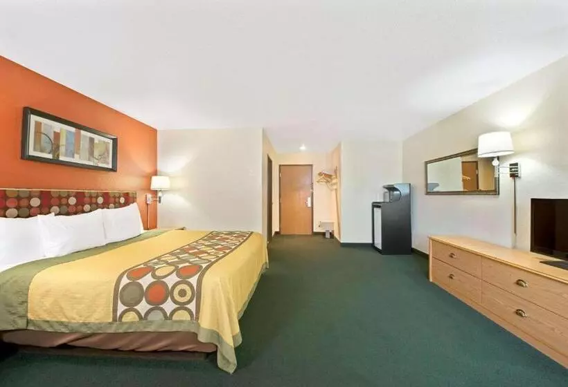 身障者適用キングサイズベッドルーム, Super 8 By Wyndham Bonne Terre