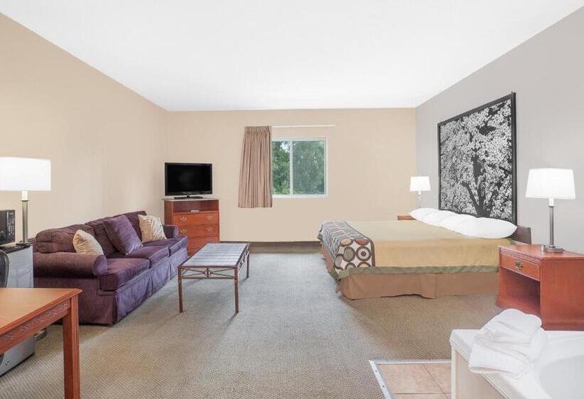 جناح ديلوكس سرير كينج, Super 8 By Wyndham Central City