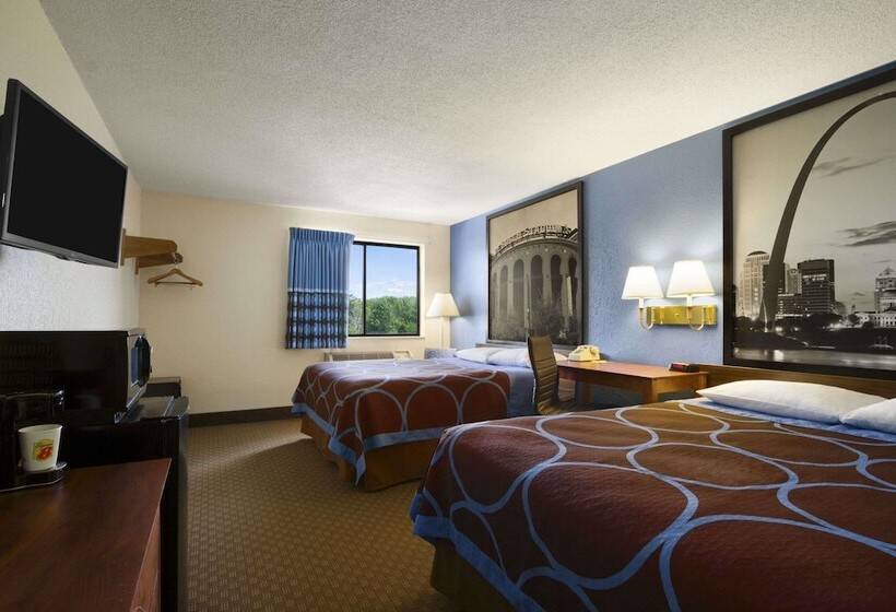 غرفه قياسيه سريرين مزدوجين, Super 8 By Wyndham Cuba