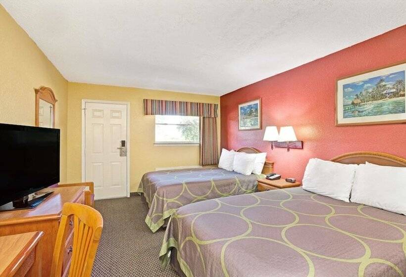 חדר סטנדרט שתי מיטות זוגיות, Super 8 By Wyndham La Marque Tx/texas City Area