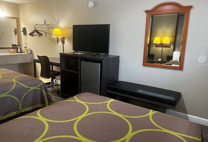 חדר סטנדרט שתי מיטות זוגיות, Super 8 By Wyndham La Marque Tx/texas City Area