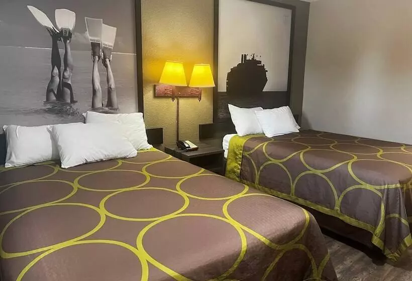 ２ダブルベッドのスタンダードルーム, Super 8 By Wyndham La Marque Tx/texas City Area